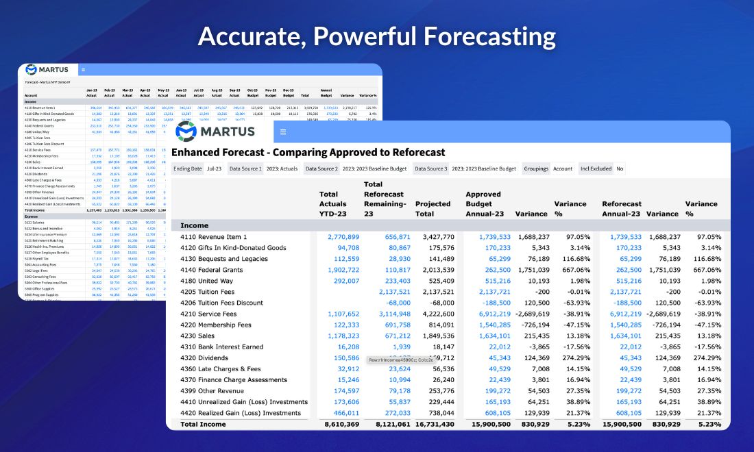 screenshot of Martus