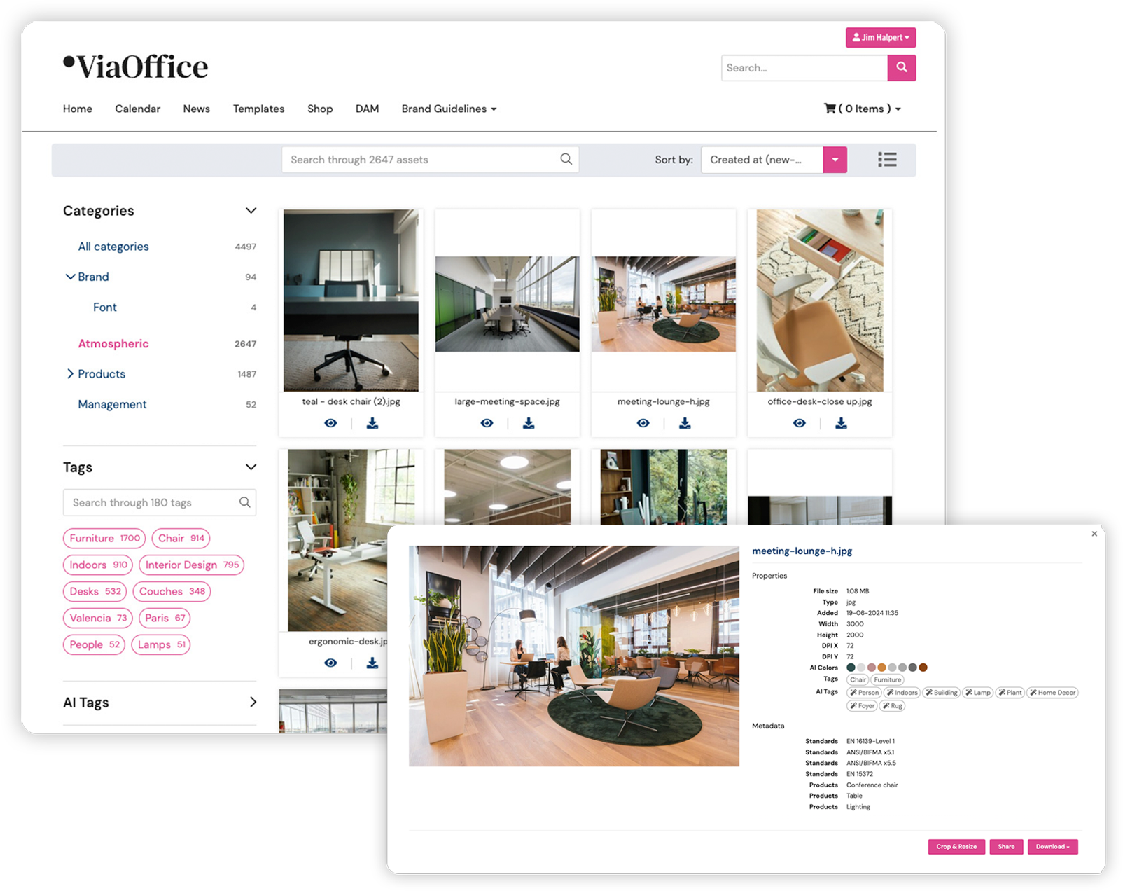 screenshot of Marvia