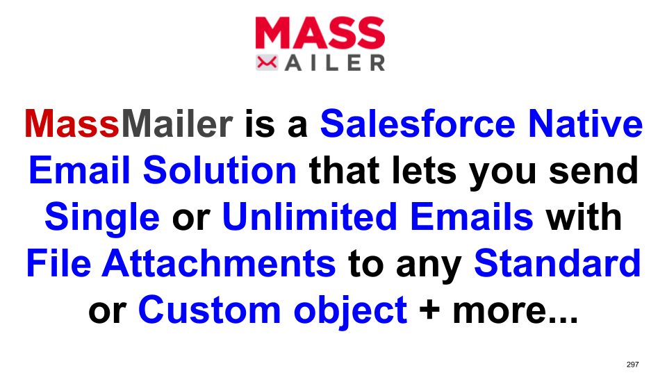 screenshot of MassMailer