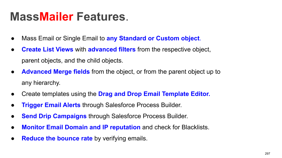 screenshot of MassMailer