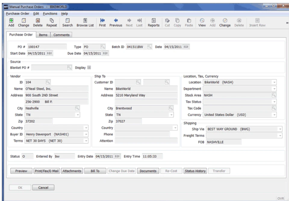 screenshot of MasterTools