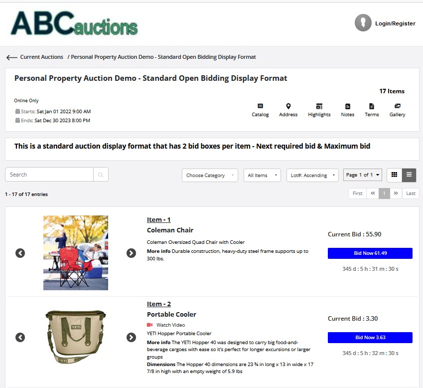 screenshot of Maxanet