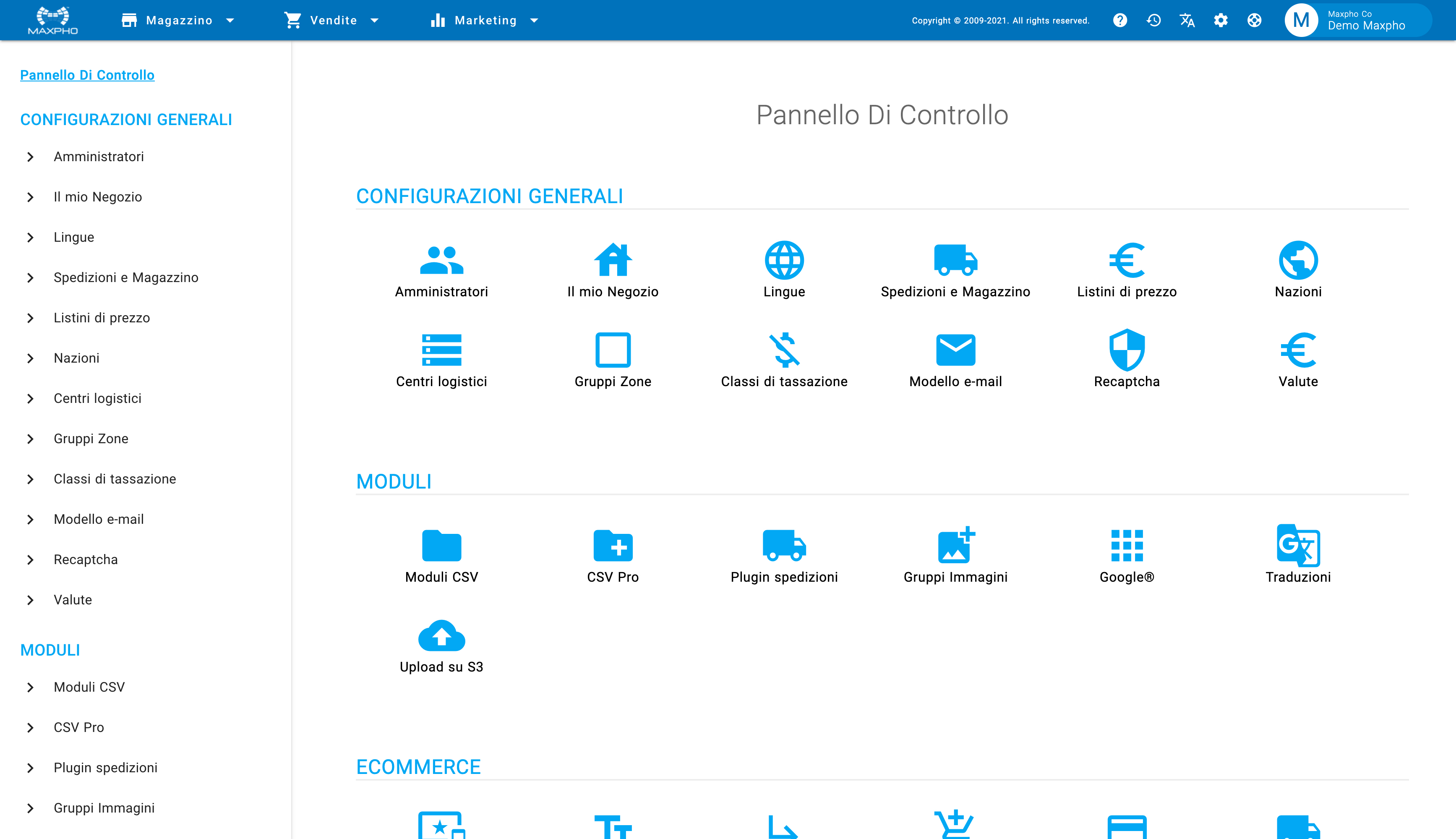screenshot of Maxpho