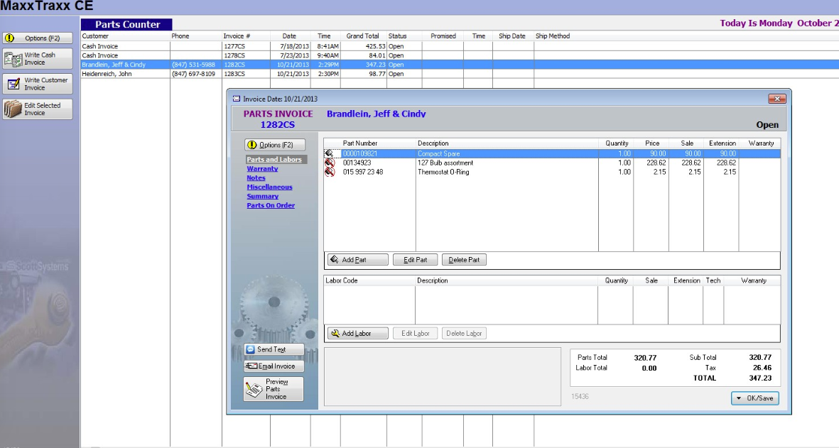 screenshot of MaxxTraxx