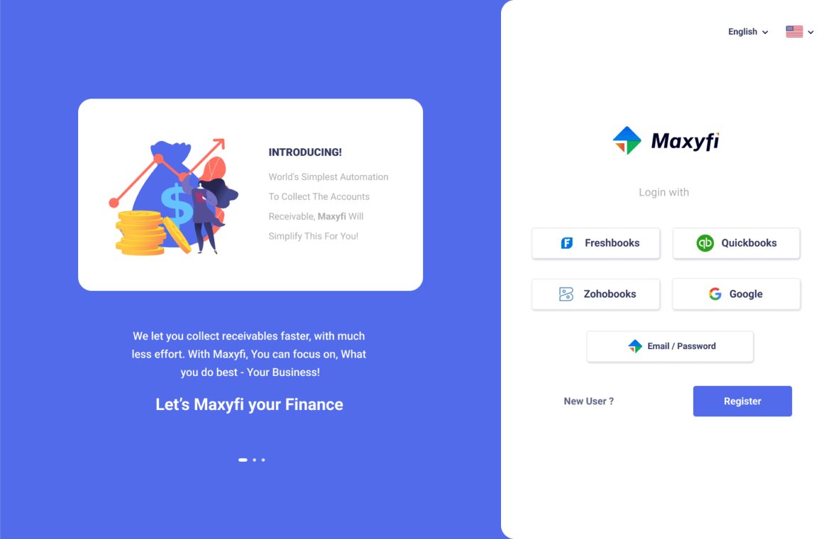 screenshot of Maxyfi