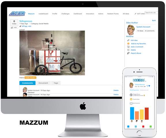 screenshot of Mazzum