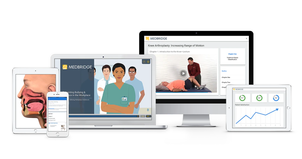 screenshot of MedBridge