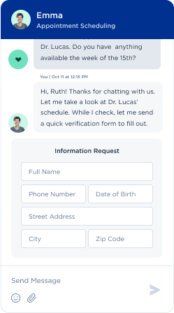 screenshot of MedChat