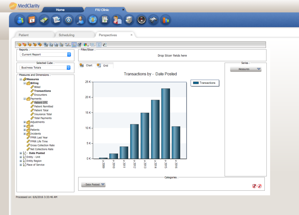 screenshot of MedClarity