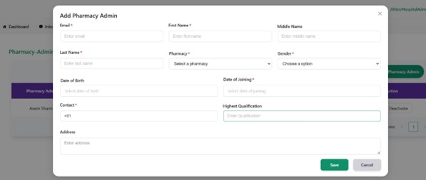 screenshot of MedFidelity