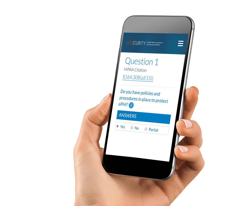 screenshot of Medcurity