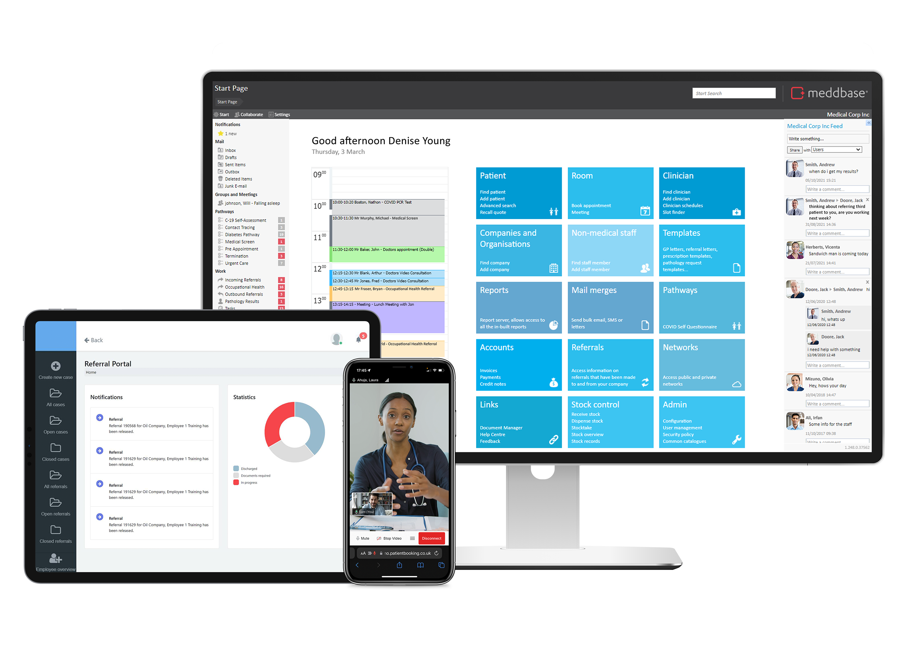 screenshot of Meddbase