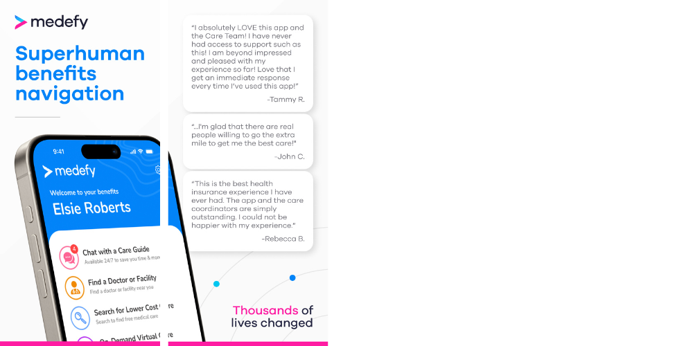 screenshot of Medefy