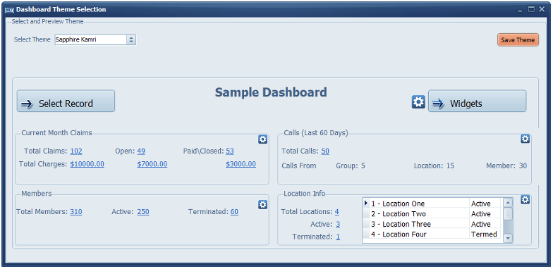 screenshot of MediClaims