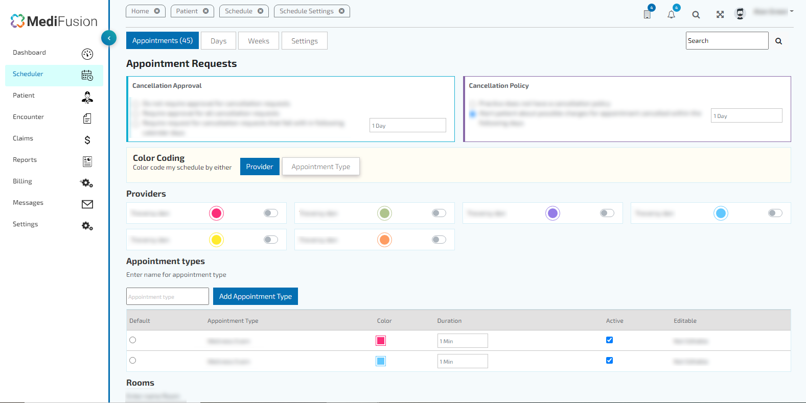 screenshot of MediFusion