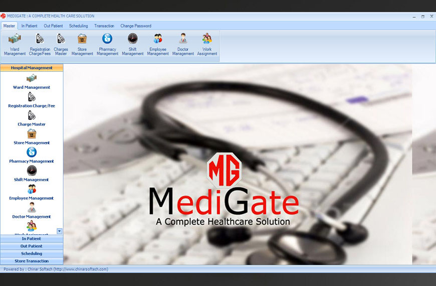 screenshot of MediGate