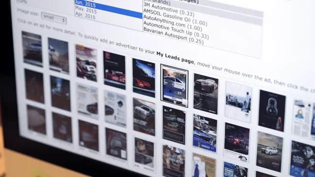 screenshot of MediaRadar