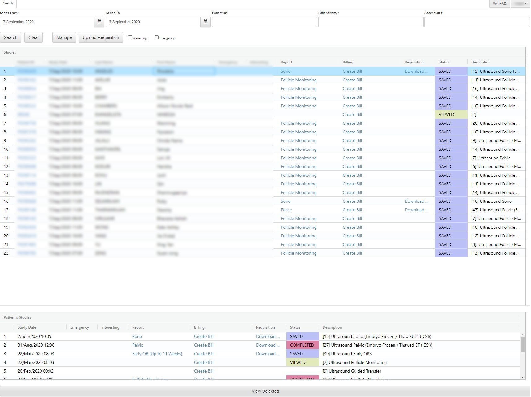 screenshot of Medicasoft