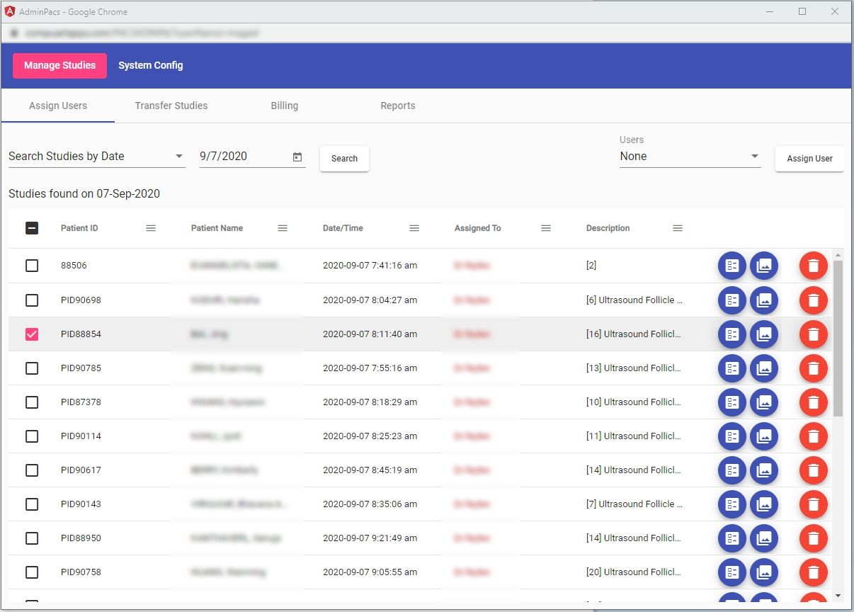 screenshot of Medicasoft