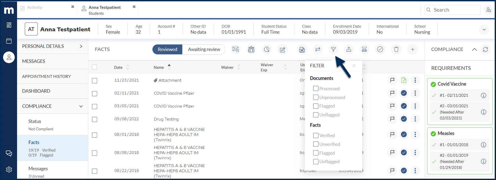 screenshot of Medicat