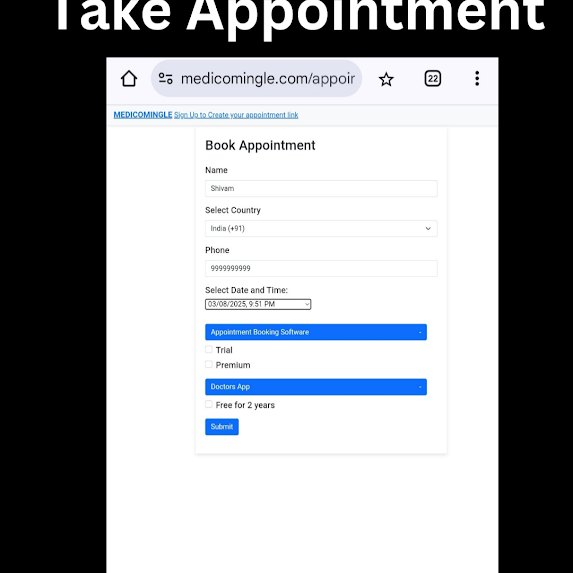 screenshot of Medicomingle