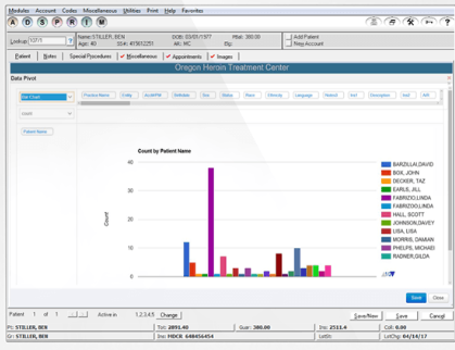 screenshot of MedicsPremier