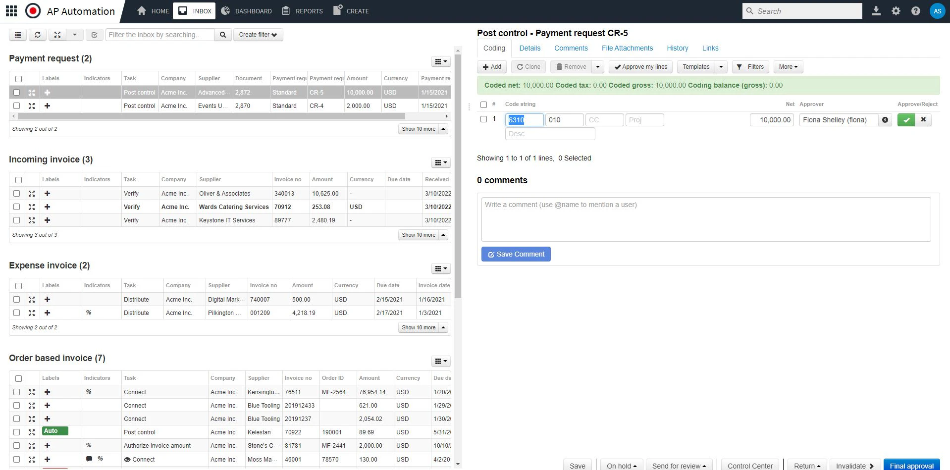 screenshot of Medius