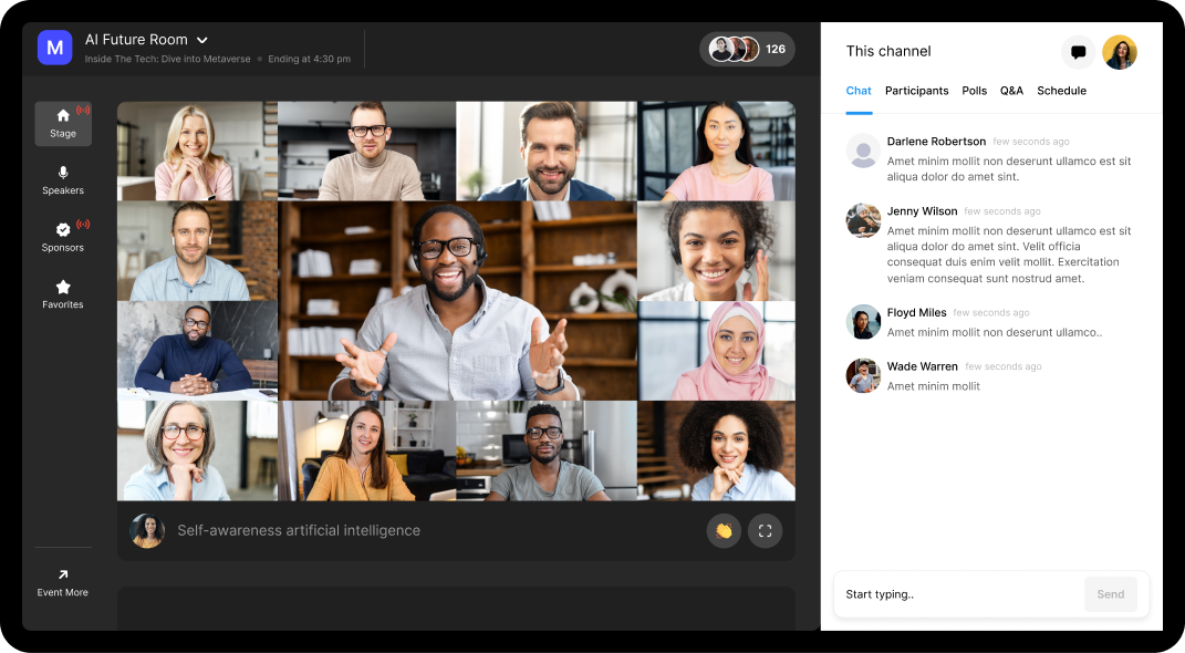 screenshot of MeetingHand