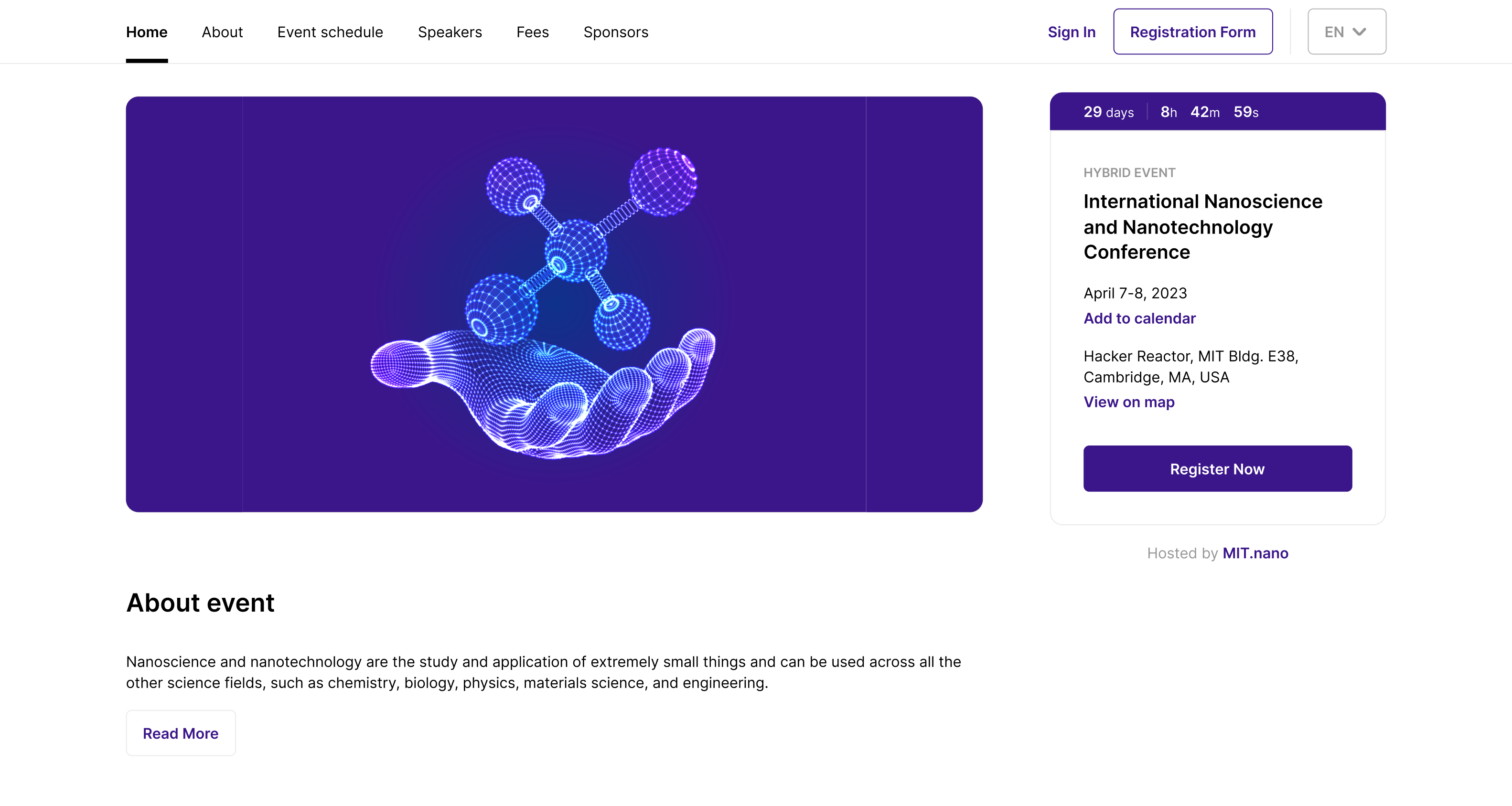 screenshot of MeetingHand