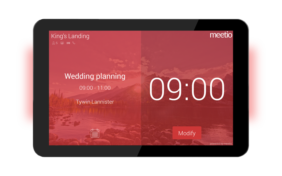 screenshot of Meetio