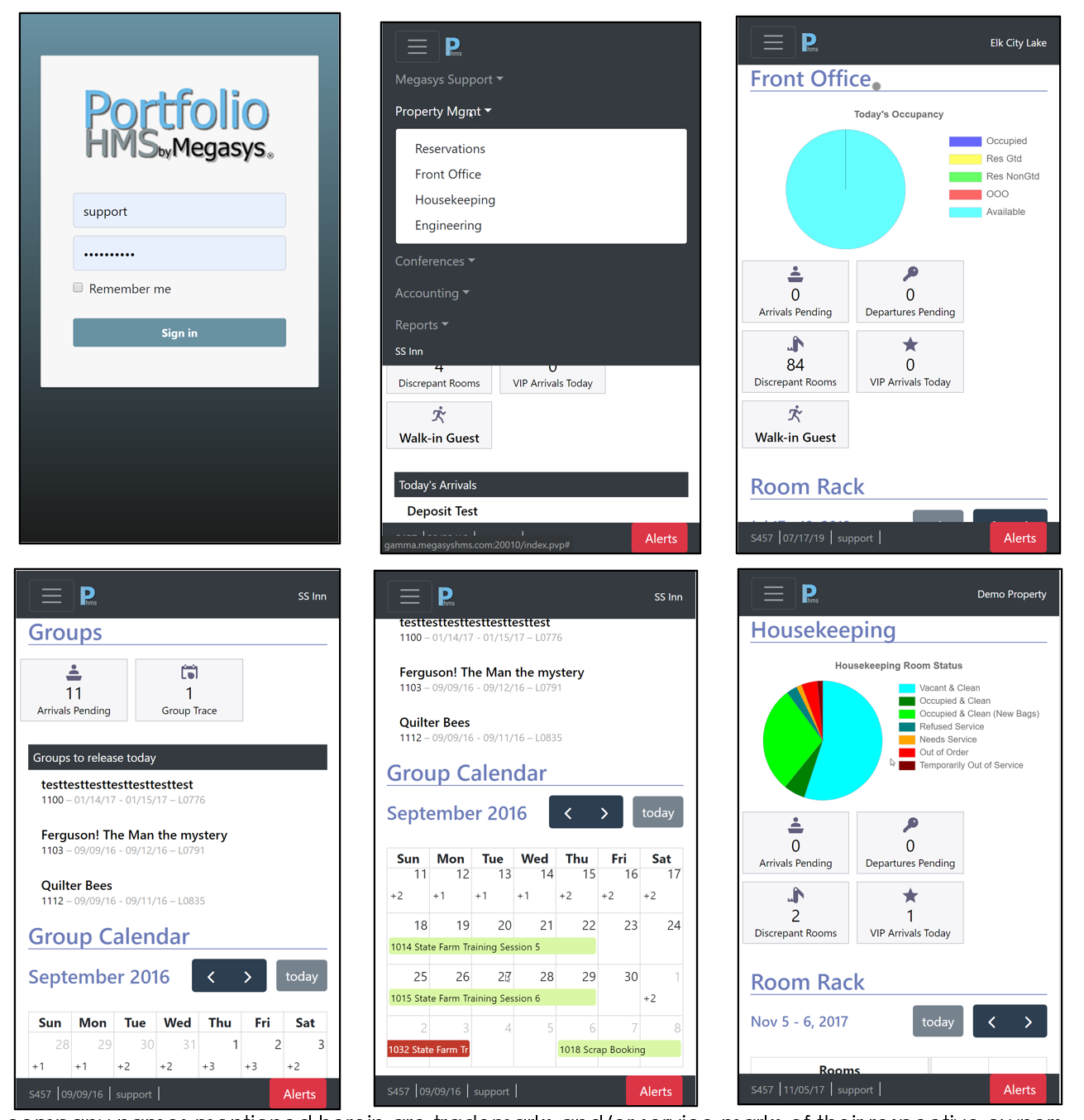 screenshot of Megasys