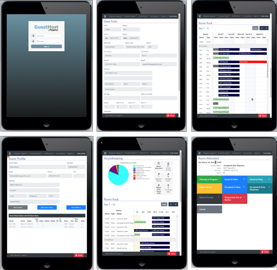 screenshot of Megasys