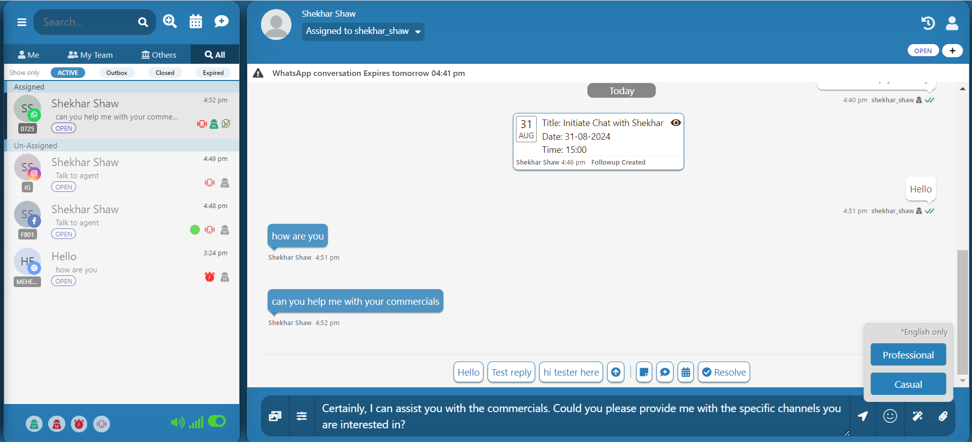 screenshot of Mehery