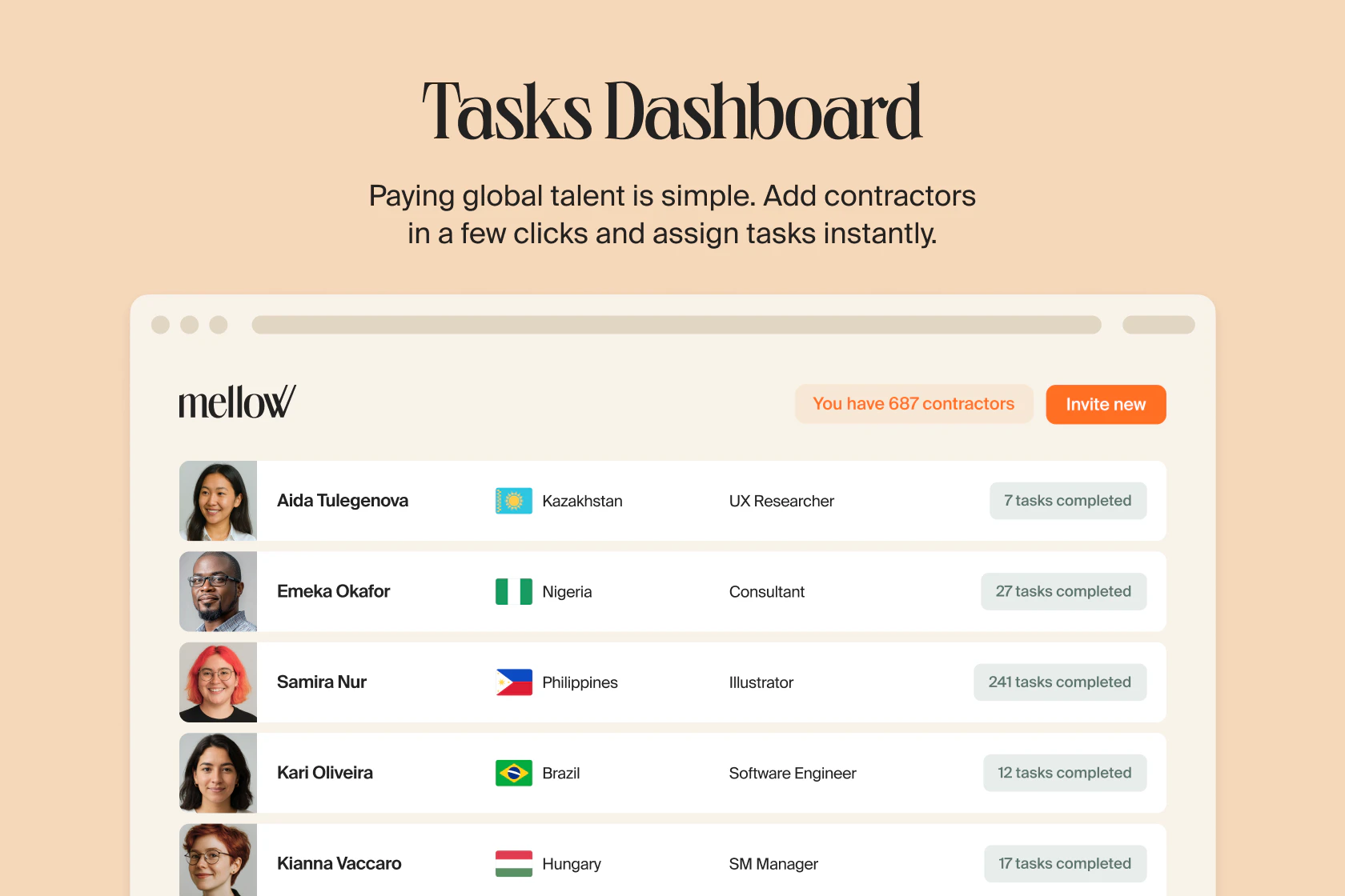 screenshot of Mellow