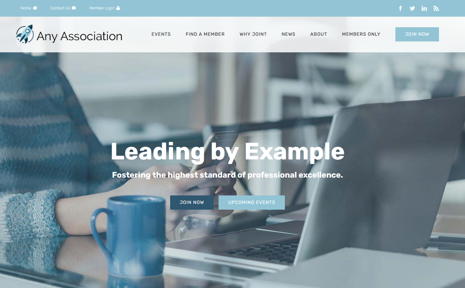 screenshot of Membee