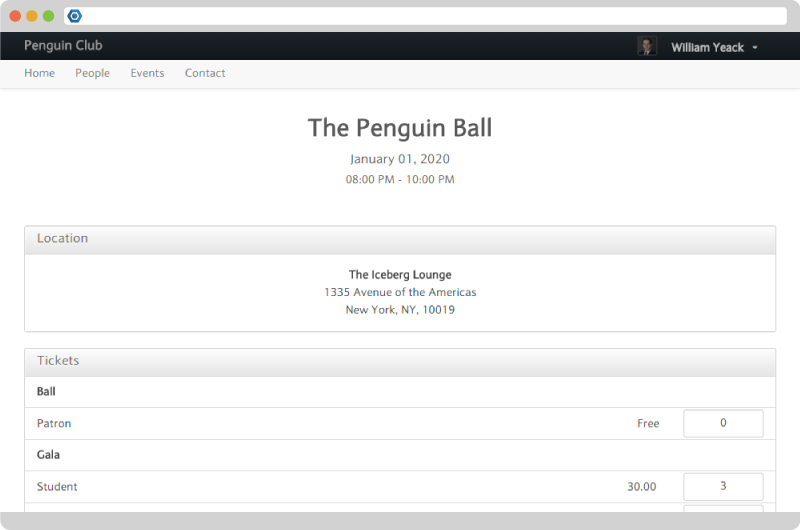 screenshot of Member.buzz