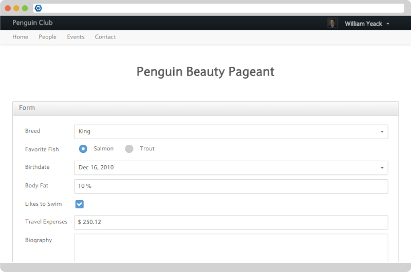 screenshot of Member.buzz