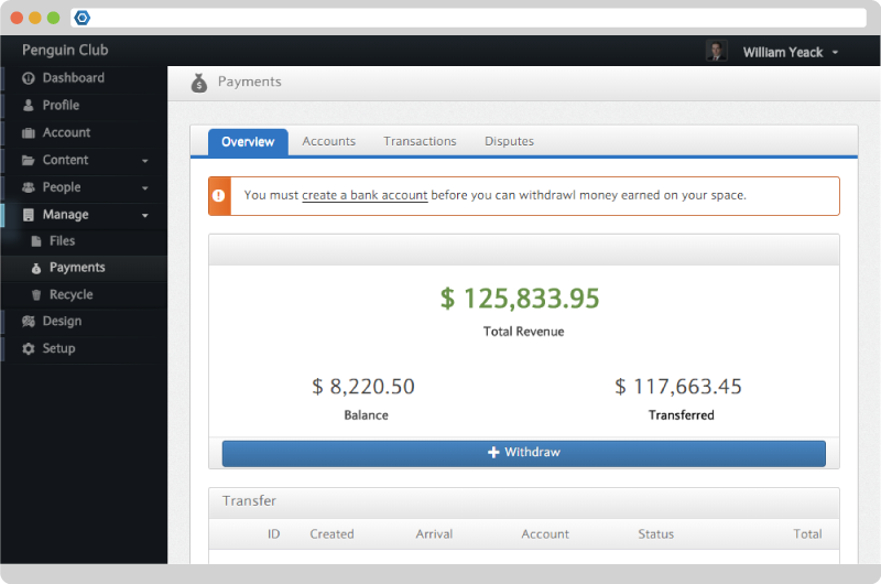 screenshot of Member.buzz