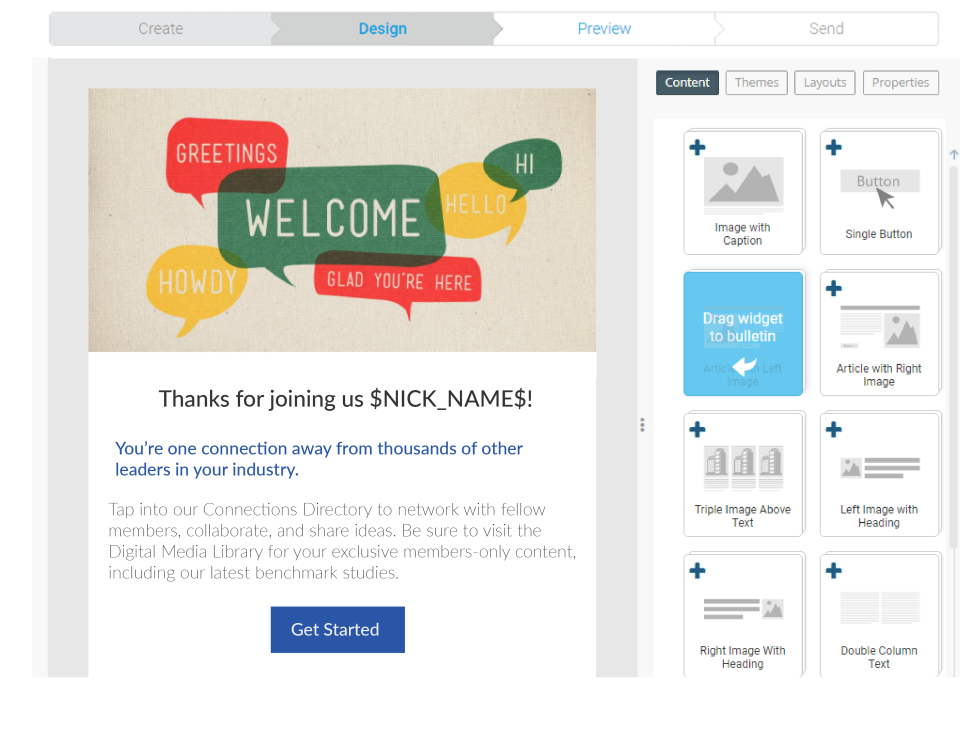 screenshot of MemberNova