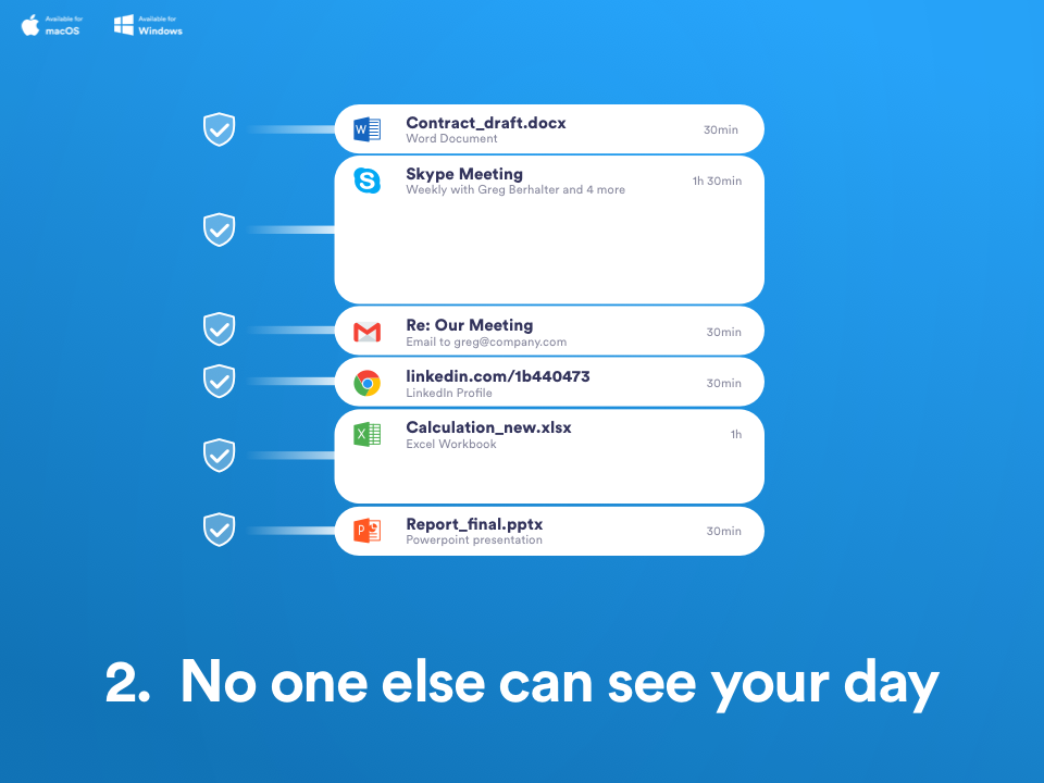 screenshot of Memtime