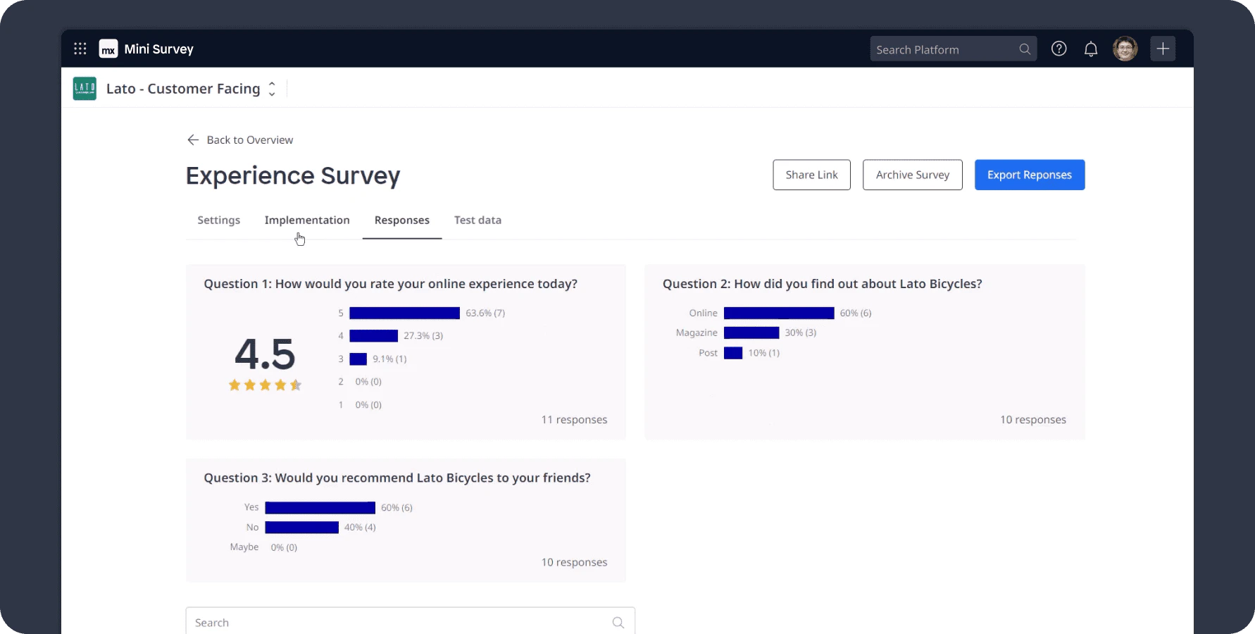 screenshot of Mendix