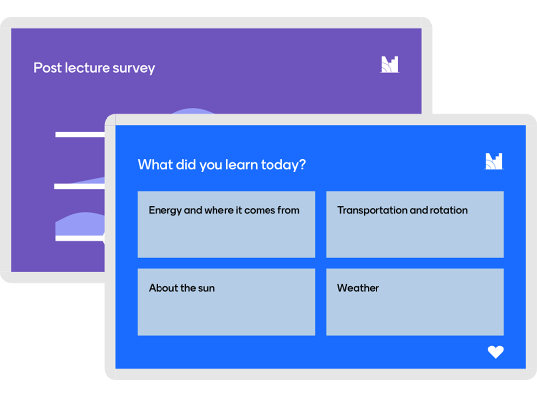 screenshot of Mentimeter