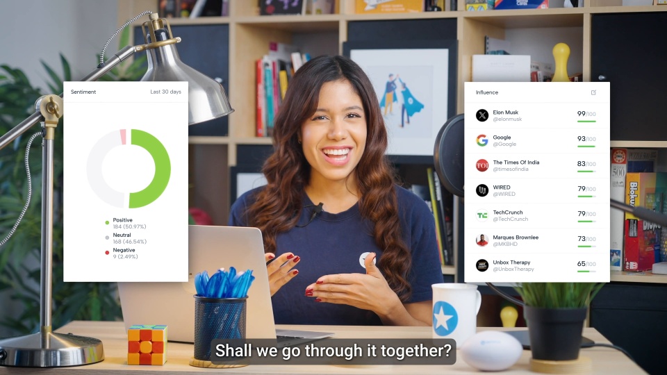 screenshot of Mention