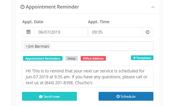 screenshot of MessageKite