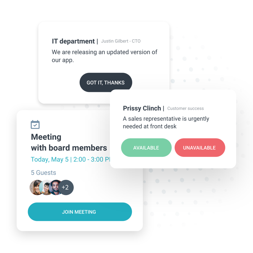 screenshot of Messagenius