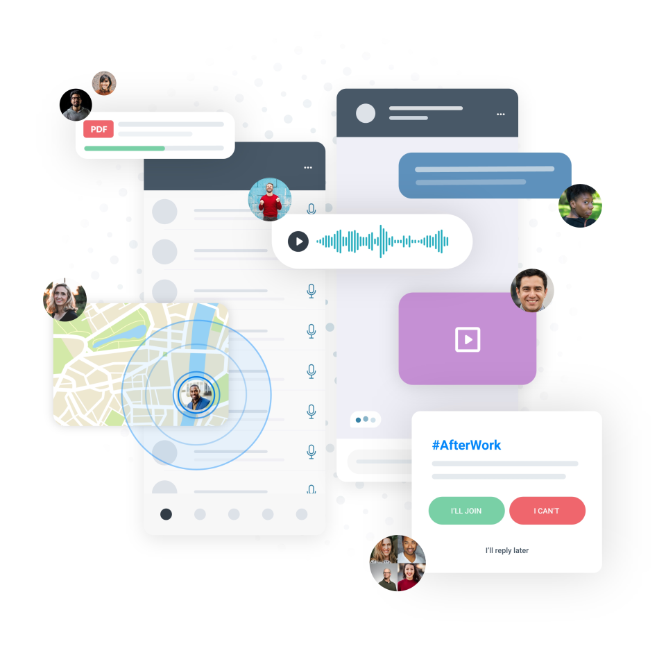 screenshot of Messagenius