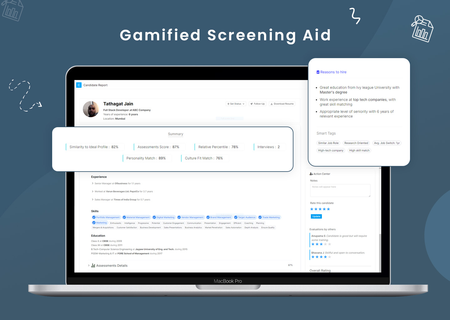 screenshot of Metahire