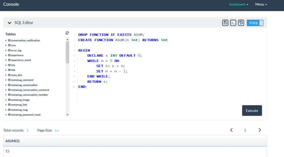 screenshot of Metamug