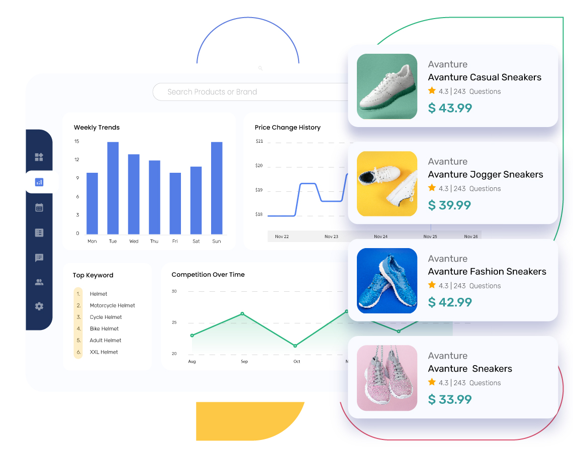 screenshot of MetricsCart
