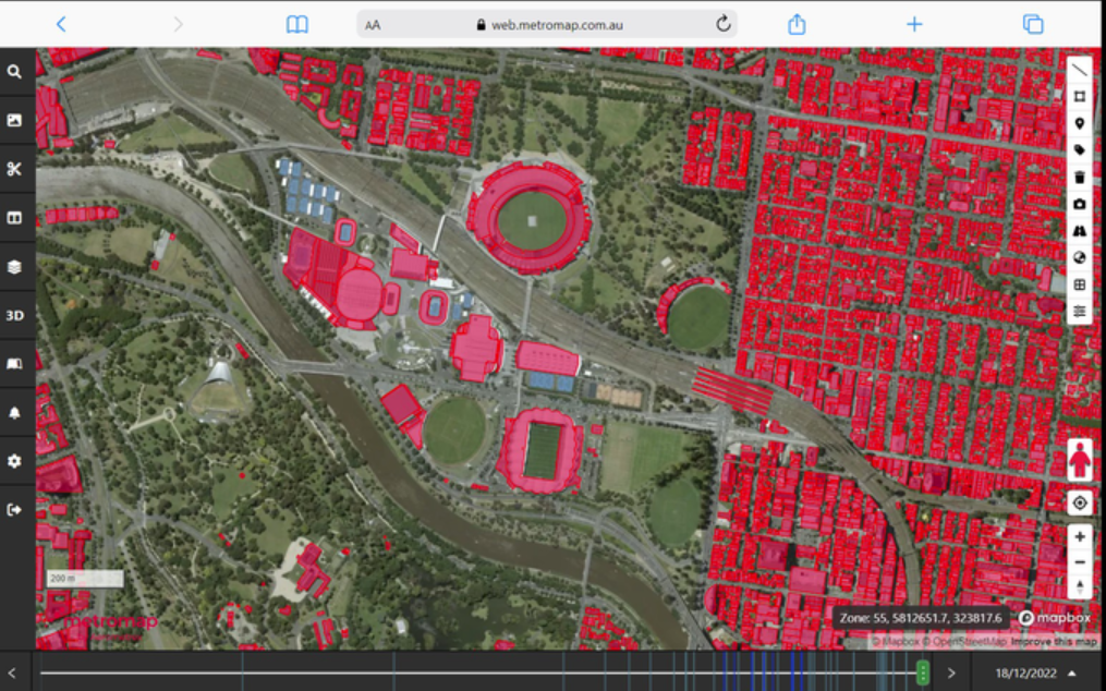 screenshot of MetroMap